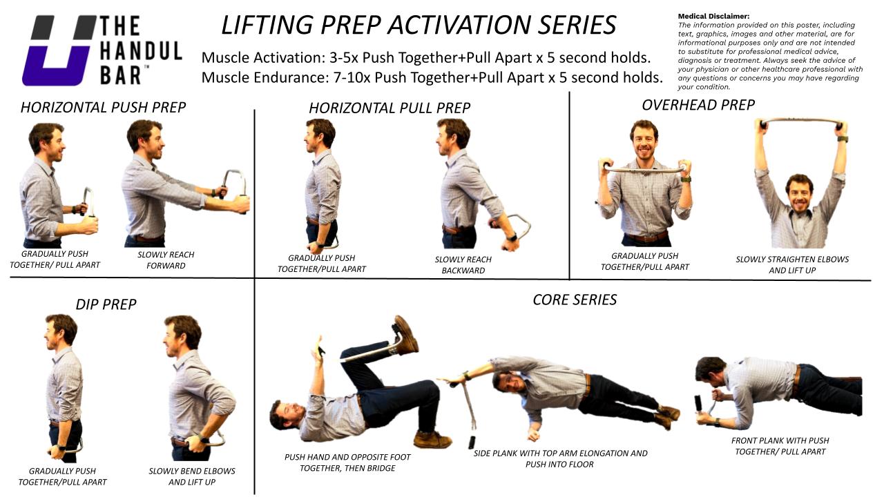 Handul bar Lifting Prep Activation Series – the HANDUL bar